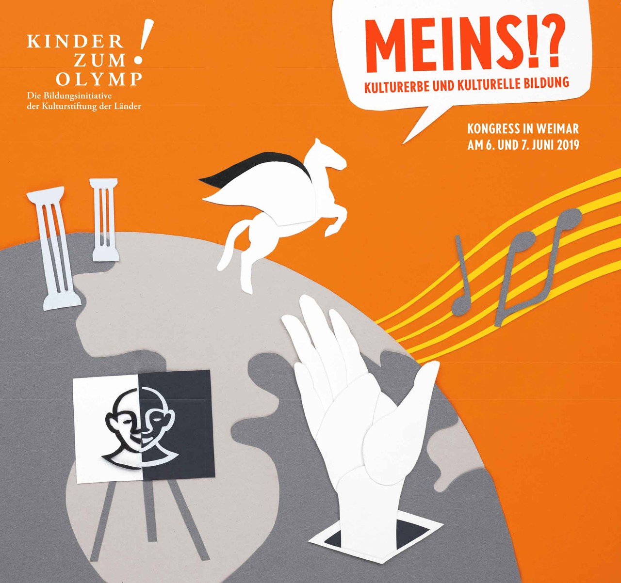 Titelbild zum 9. Kinder zum Olymp!-Kongress in Weimar