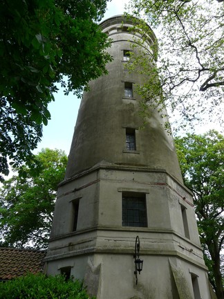 Schloss Cappenberg Selm. Wasserturm | Foto: Bildarchiv (c) LWL-DLBW