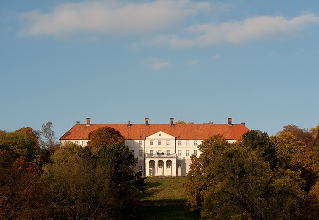 Schloss Cappenberg Selm. Haupthaus, Südseite | Foto: Hedwig Nieland (c) LWL-DLBW